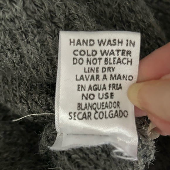 Entro Cowl Neck Oversized Sweater Kangaroo Pocket Size S - Picture 9 of 13